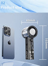 مروحة يد تبريد عالية السرعة | قابلة للشحن | صامتة