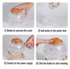 Crystal Ball Humidifier | LED Light | Office | Home | USB Portable